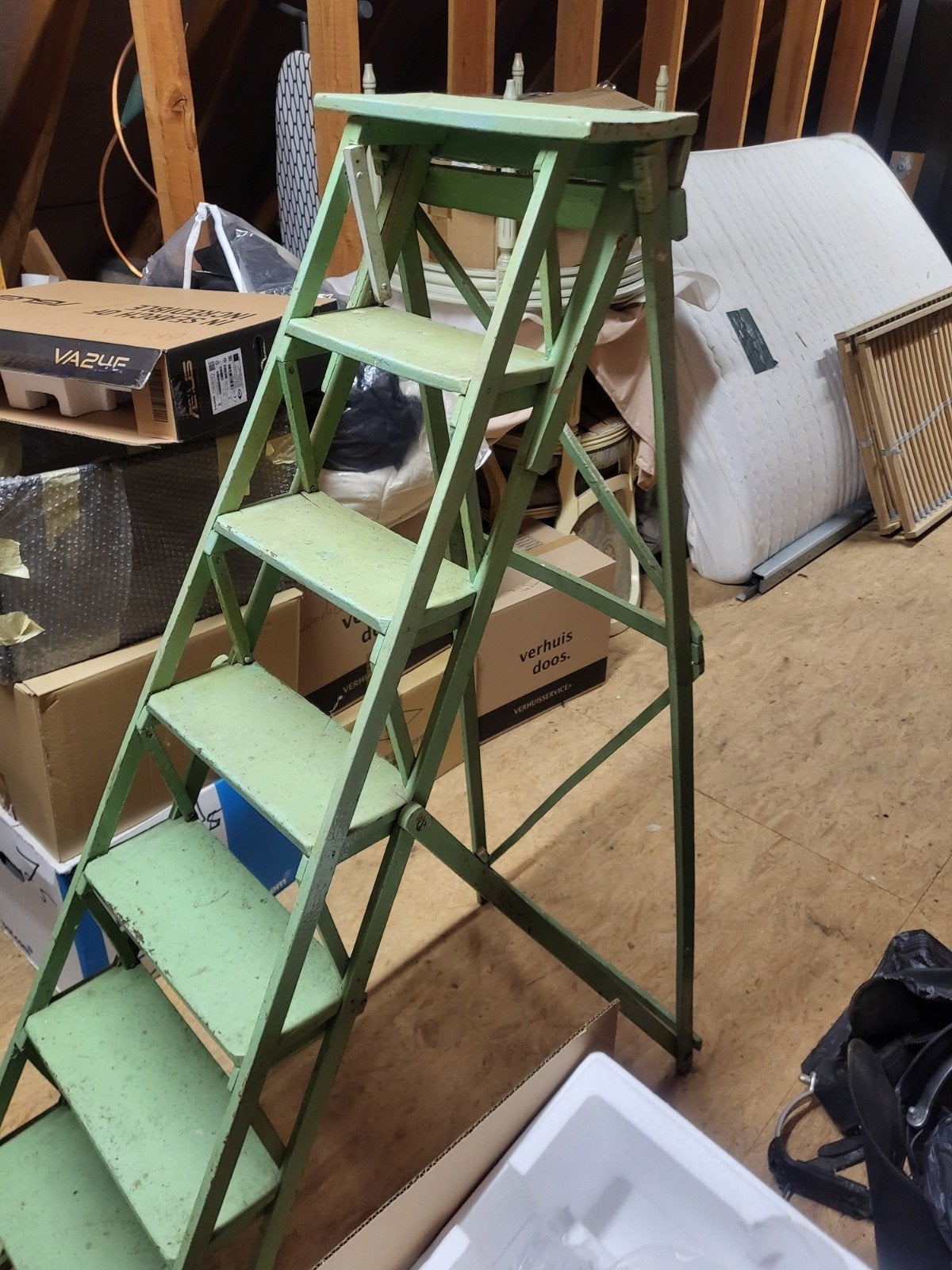 schilders ladder, Ophalen, Gebruikt, Ladder, Minder dan 2 meter