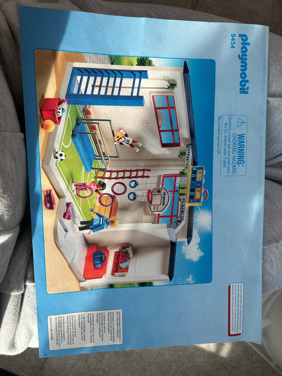 Playmobil City Life Gym (Set 9454), Kinderen en Baby's, Speelgoed | Playmobil, Gebouw, Complete set, Ophalen of Verzenden, Zo goed als nieuw