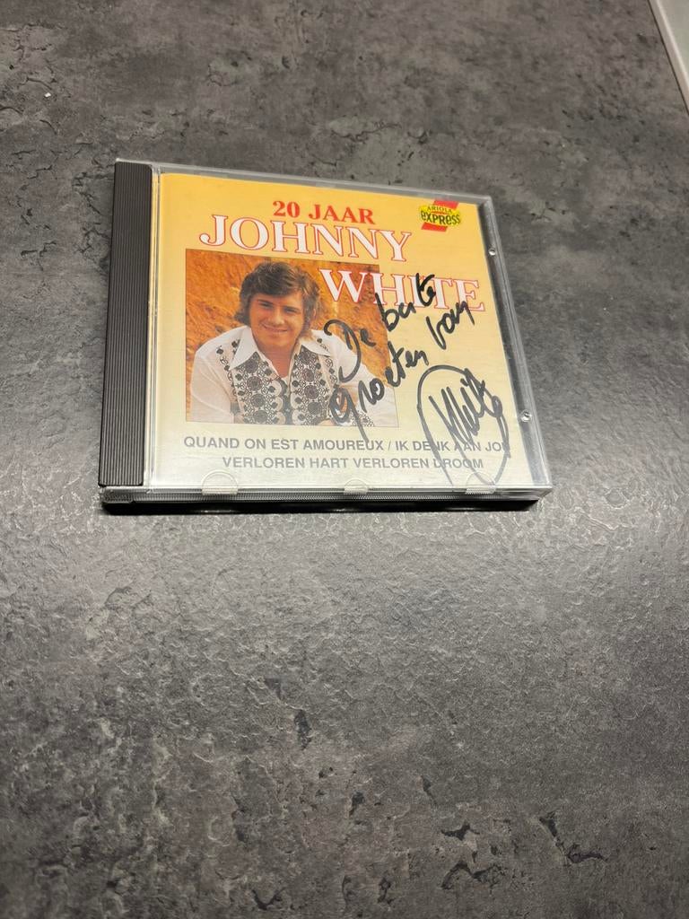 Johnny White – 20 Jaar Johnny White (gesigneerd), Enlèvement ou Envoi, Comme neuf