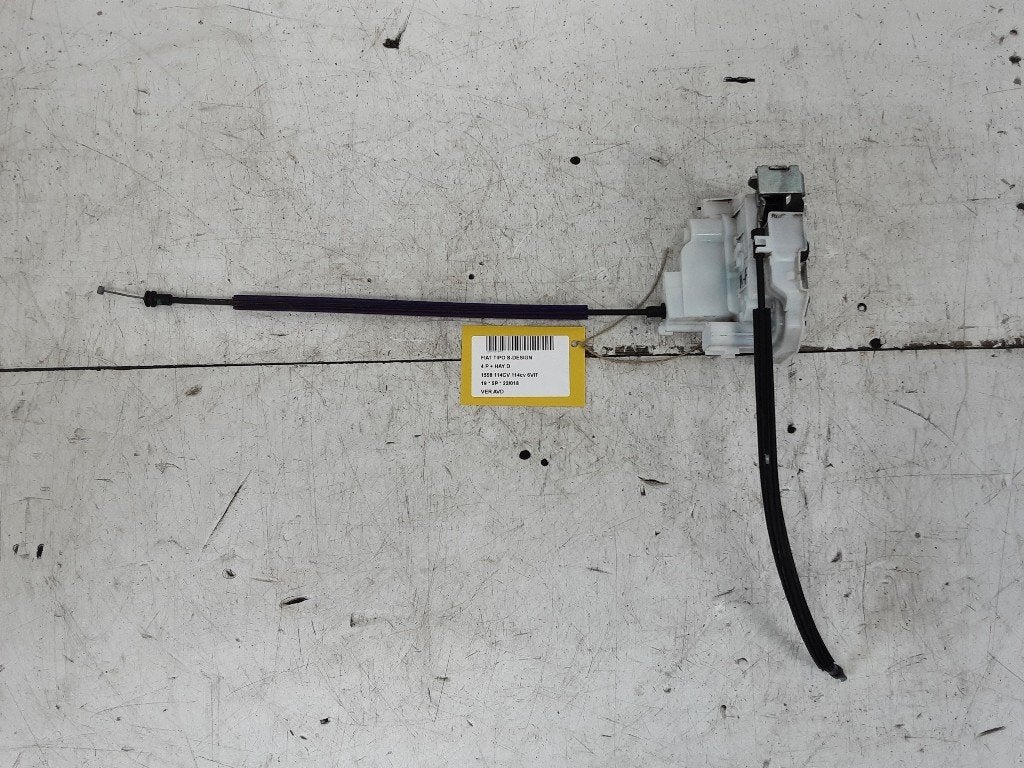 PORTIERSLOT RECHTS VOOR Fiat Tipo (356H / 357H) (519839440), FCA Germany GmbH, Gebruikt, IPC D1-09 Bahnhofsplatz
65423  Rüsselsheim am Main, DE