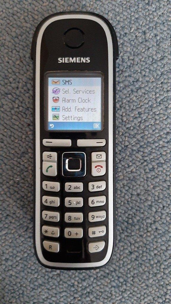Siemens Gigaset C475 draadloze telefoon in NIEUWSTAAT, Ophalen of Verzenden, Zo goed als nieuw, 1 handset, Stralingsarm