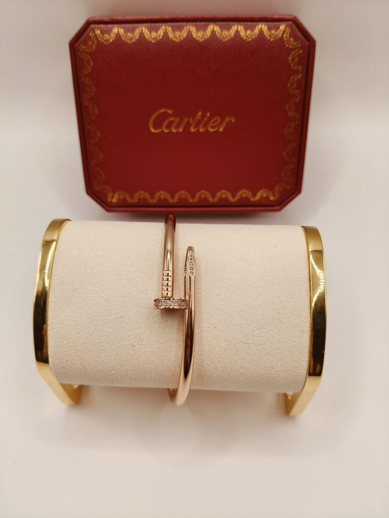 Bracelet rose Cartier pour femme, Enlèvement ou Envoi, Neuf, Autres matériaux