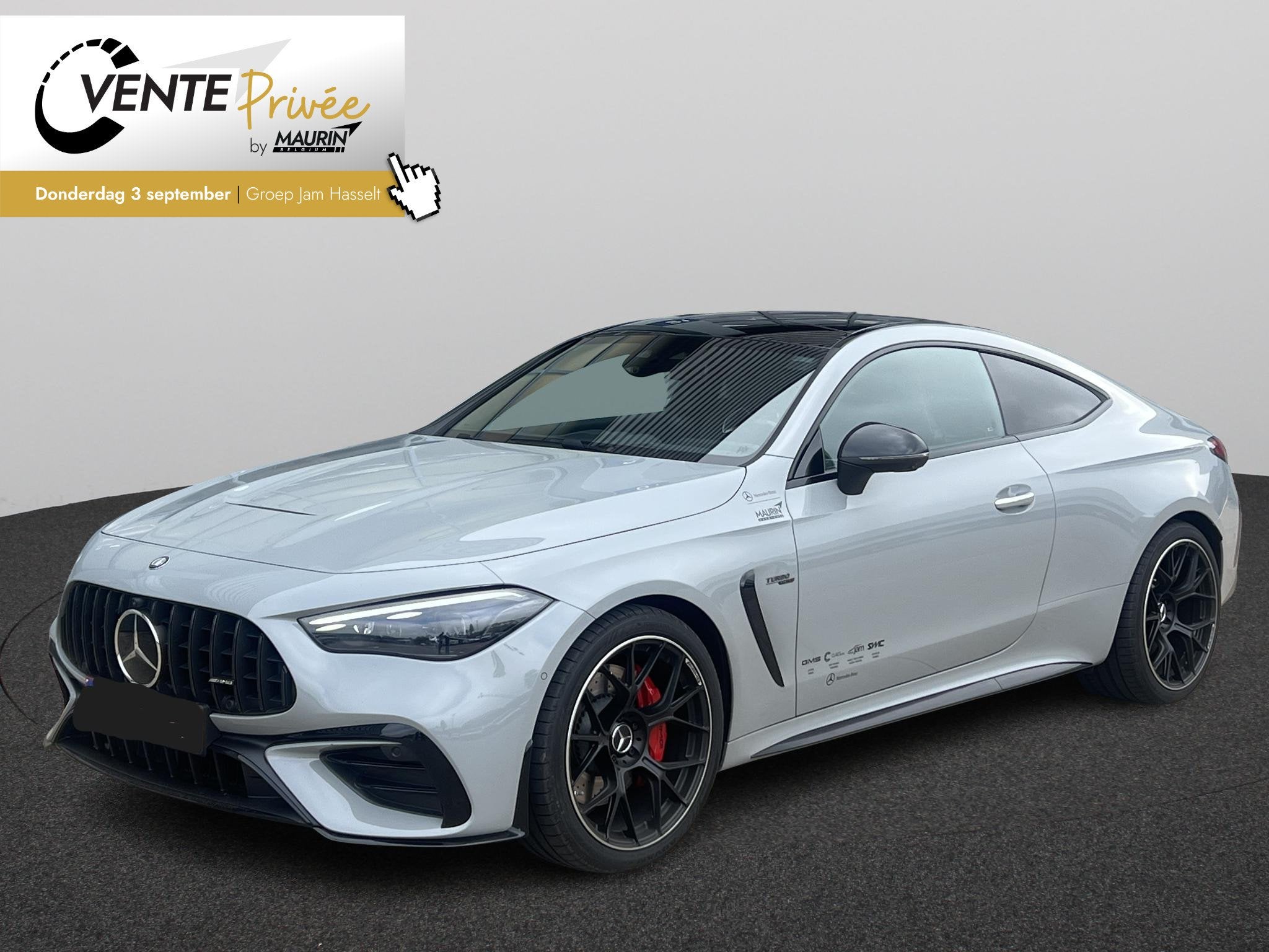 Mercedes-Benz CLE Coupé 53 4MATIC+ (automatique), Argent ou Gris, Achat, 1800 kg, 330 kW