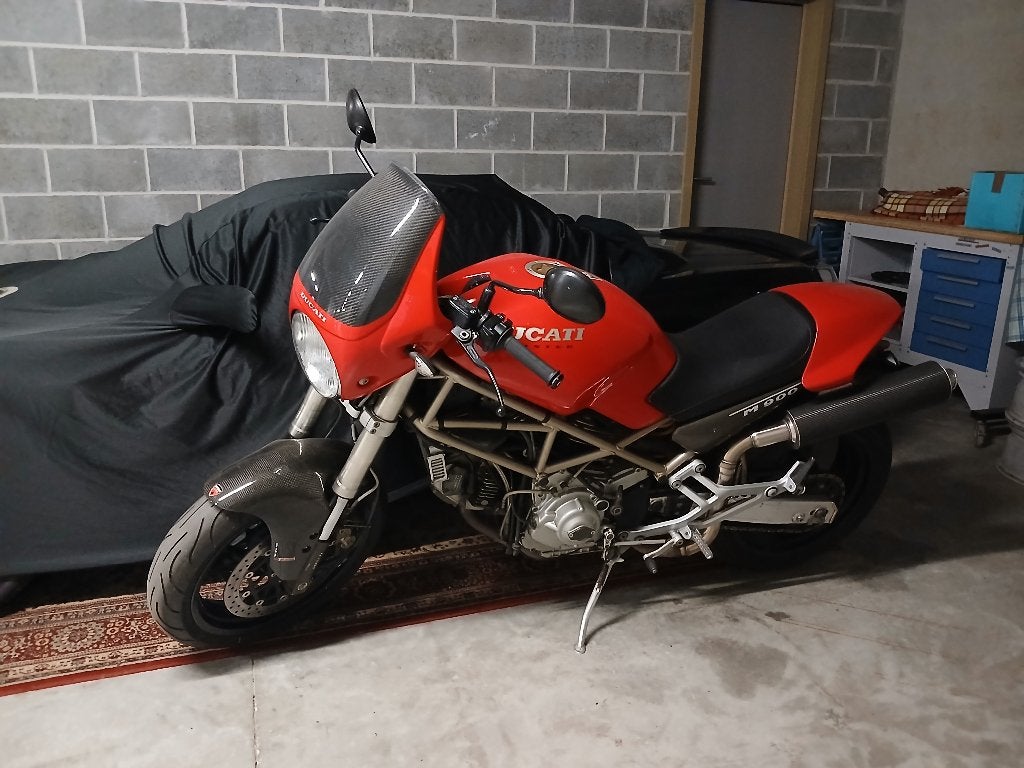Ducati Monster 900 klaar voor registratie, Motoren, 2 cilinders, Sportuitlaat, Occasion, 900 cc