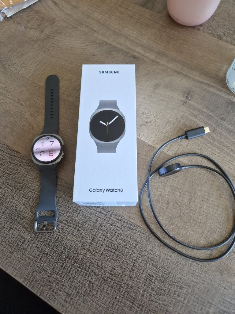 Samsung Galaxy Watch 8, Ophalen, Zwart, Zo goed als nieuw, Samsung Galaxy watch8 (40mm)