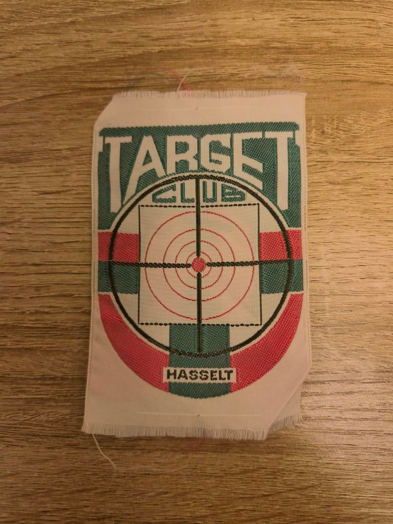 Badge du club de tir Patch Target Hasselt, Collections, Enlèvement