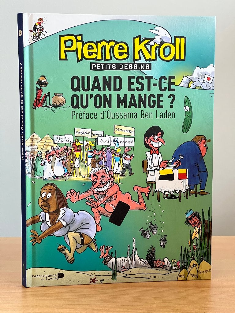 BD Pierre Kroll - 17 - Quand est-ce qu'on mange ? (2011), Livres, BD, Enlèvement ou Envoi, Pierre kroll, Une BD, Comme neuf