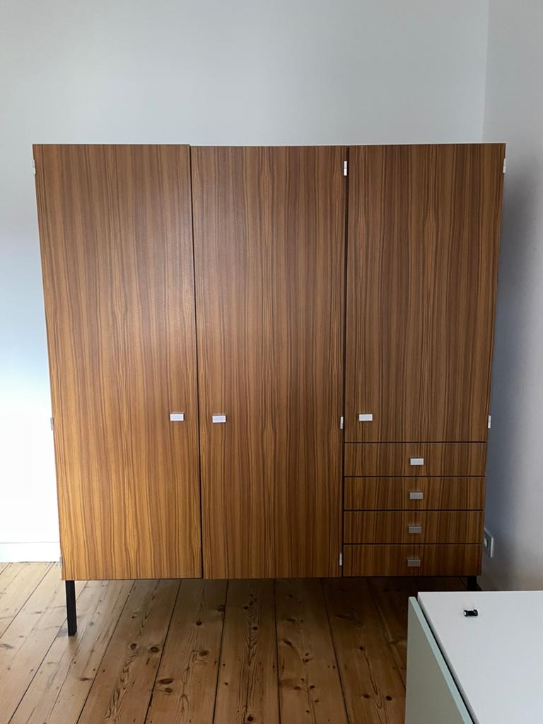 Vintage kleerkast in zeer mooie staat, Huis en Inrichting, Gebruikt, 150 tot 200 cm, 150 tot 200 cm, Overige houtsoorten