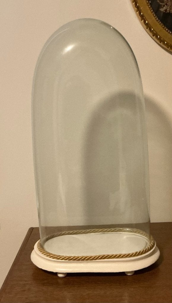 Globe in glas met voet, Antiek en Kunst, Ophalen