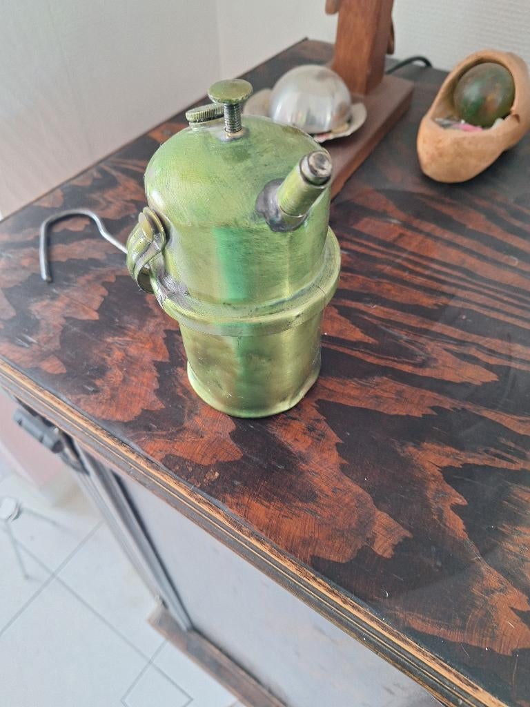 carbuur lamp, Ophalen