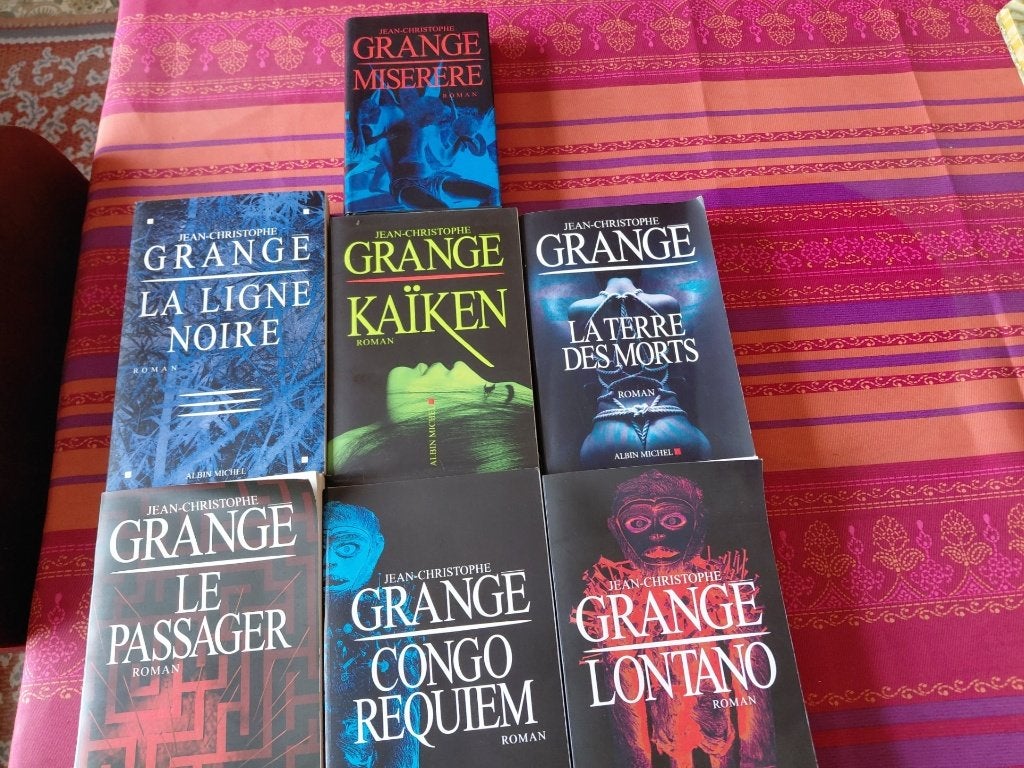 Jean-Christophe Grange - plusieurs livres brochés, Livres, Thrillers, Comme neuf, Belgique, Enlèvement ou Envoi