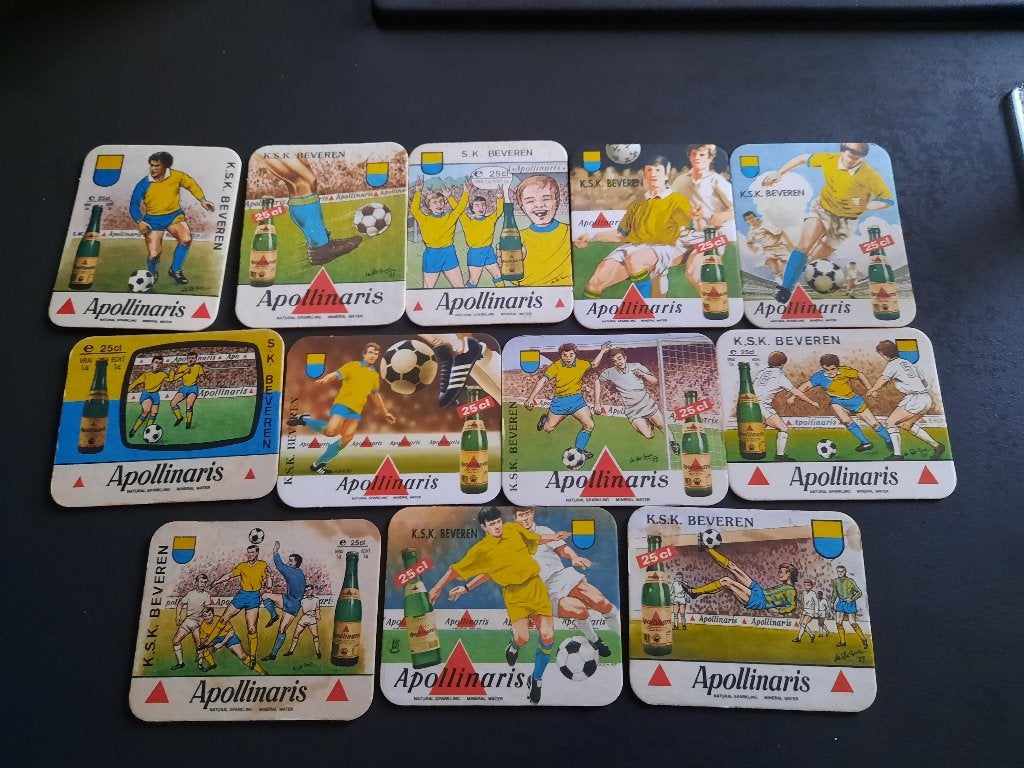 apollinaris Beveren tussen 1981 en 1998, Enlèvement ou Envoi, Utilisé, Accessoires de club