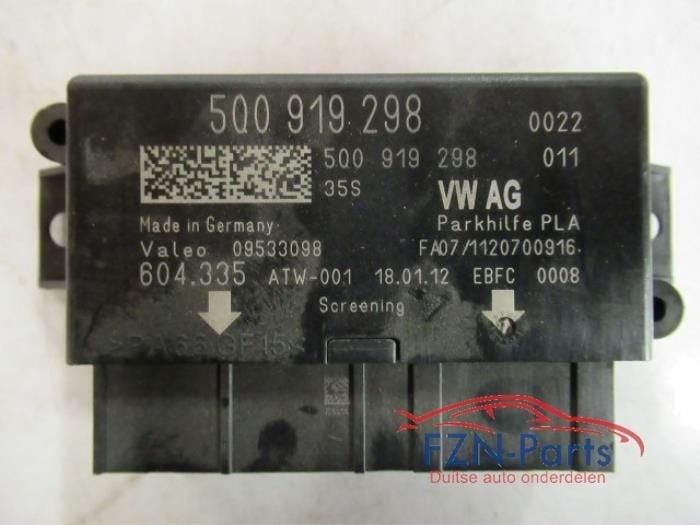 VW Golf 7 PDC PLA Module Met Inparkeerhulp ( Regelapparaat ), Ophalen of Verzenden, Gebruikt