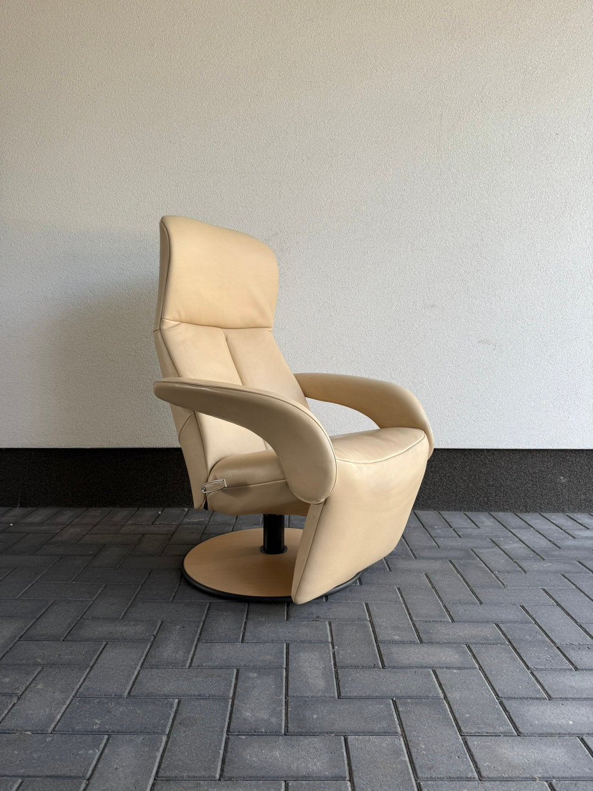 Jori Symphony Design Relax, Huis en Inrichting, Fauteuils, Zo goed als nieuw, Leer, Metaal, Ophalen of Verzenden