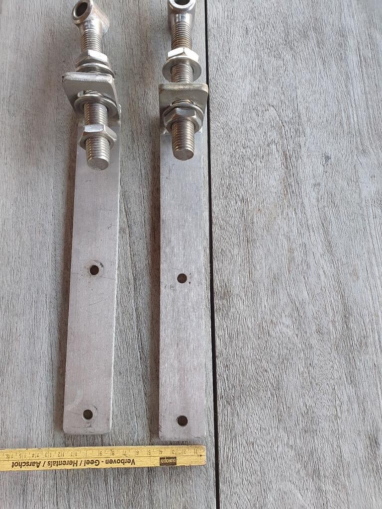 Inox scharnieren, Doe-het-zelf en Bouw, Ophalen, Inox