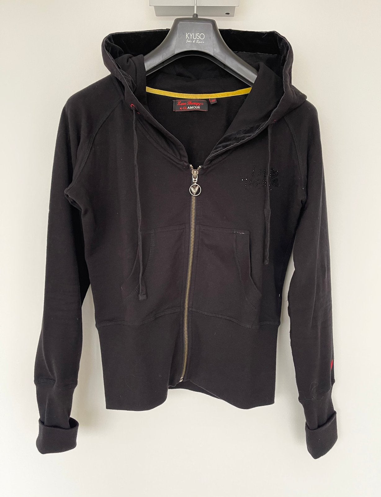Veste à capuche Love Therapy, Enlèvement ou Envoi, Neuf, Taille 36 (S), Noir