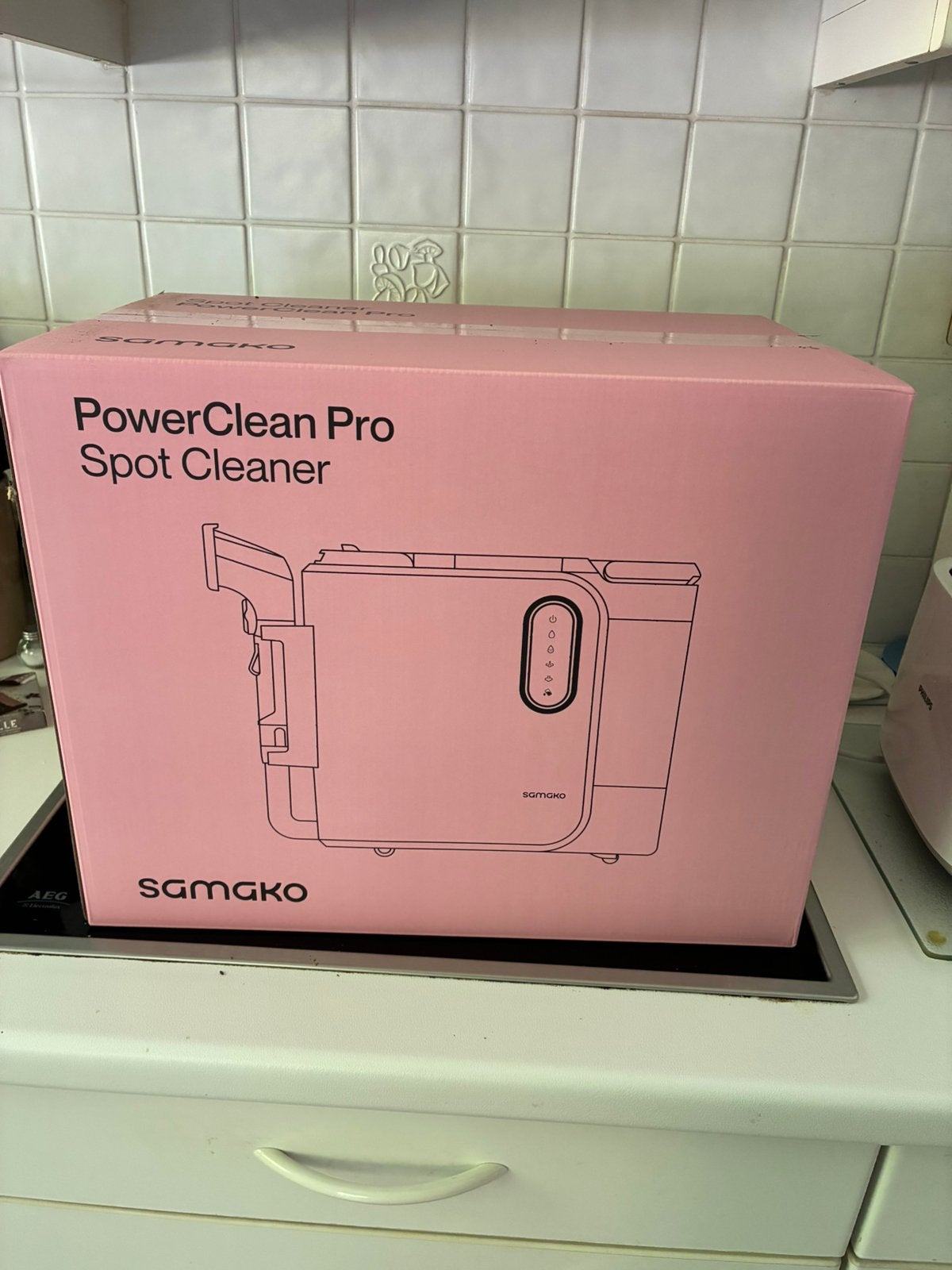 Samako pro clean limited edition Think Pink, Ophalen, Nieuw, Stoomreiniger