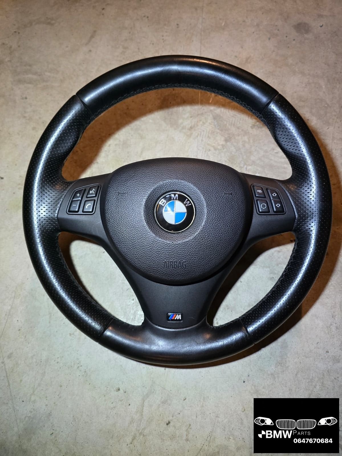 M stuur Bmw E81 E82 E87 E88 E90 E91 E92 E93, -, Origine de la pièce connue, Utilisé, -