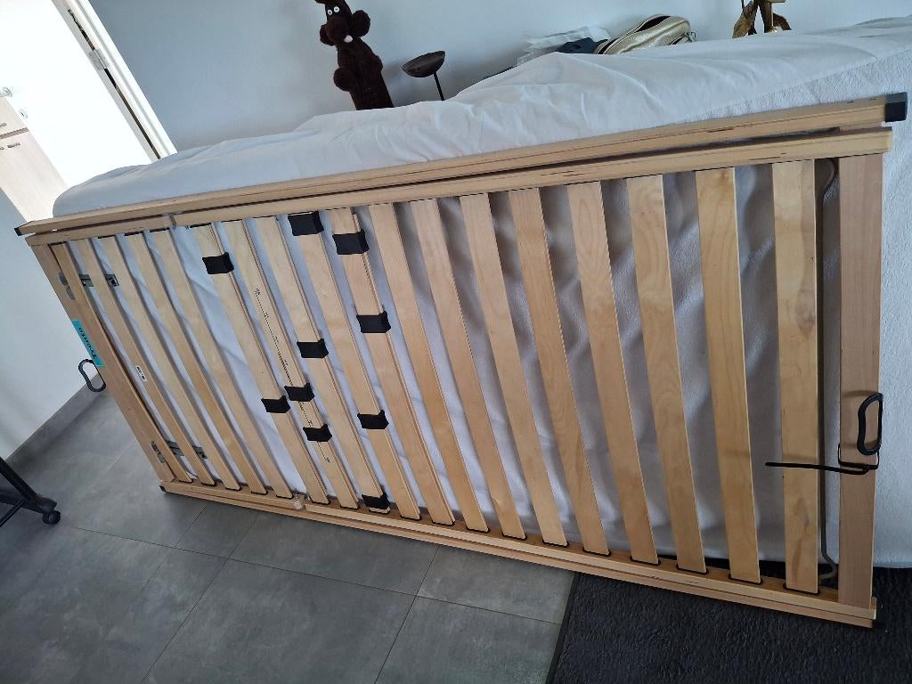 1 persoonsbed, Huis en Inrichting, Ophalen, Gebruikt, 90 cm, Eenpersoons