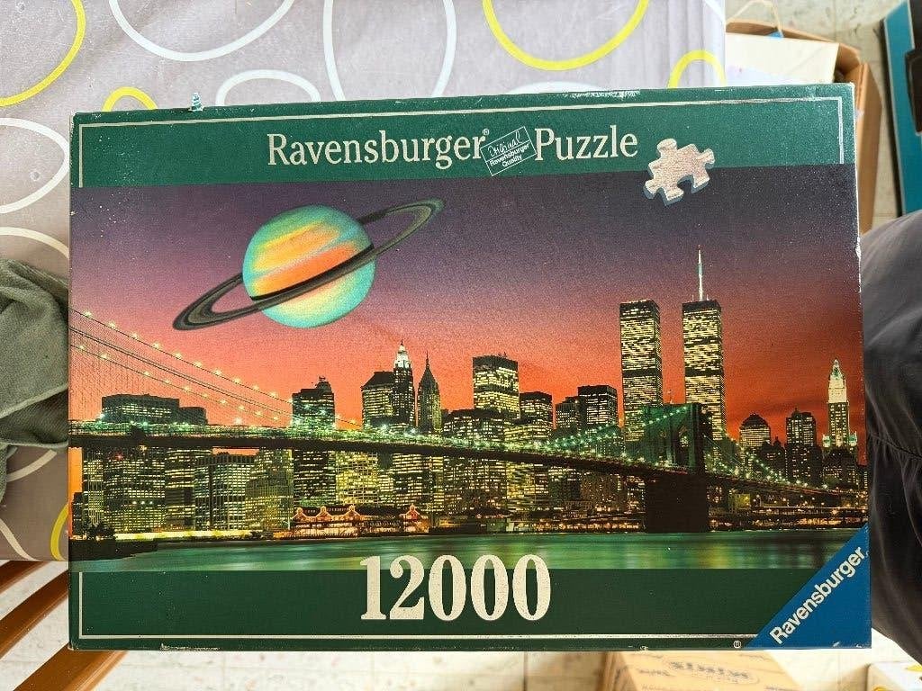 Zeldzame Ravensburger 12000 Stukjes – New York, Ophalen, Meer dan 1500 stukjes, Nieuw, Legpuzzel