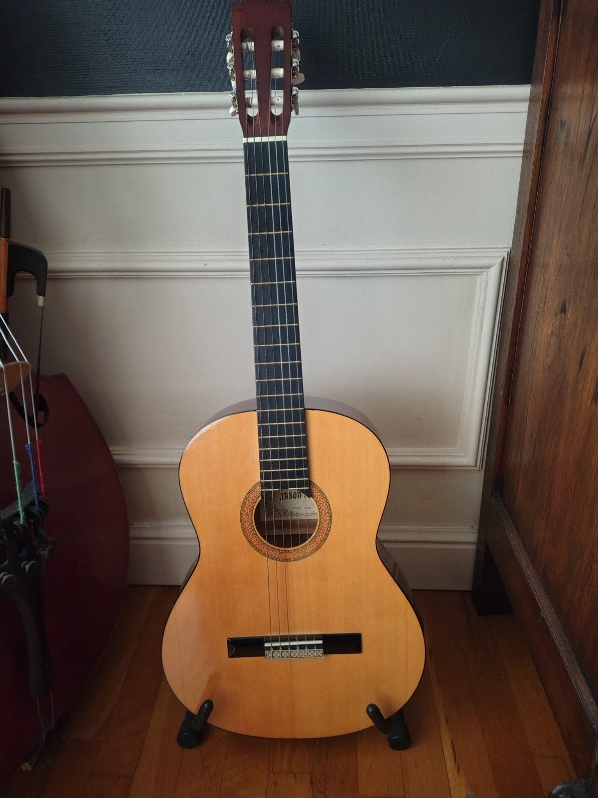 gitaar Jason, Muziek en Instrumenten, Ophalen, Gebruikt, Klassieke of Spaanse gitaar, Met koffer