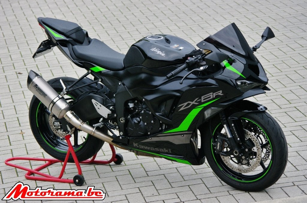Kawasaki ZX6R - 2025 - 7000 km @Motorama, Motos, Permis Moto A, Entreprise, Occasion, Plus de 35 kW