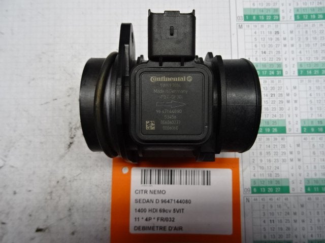 LUCHTHOEVEELHEIDSMETER Citroën Nemo (AA) (9647144080), Auto-onderdelen, Gebruikt, Citroën, Mevr. I. Hauben, Rue de l'Espoir 34 34
4030  GRIVEGNÉE, BE