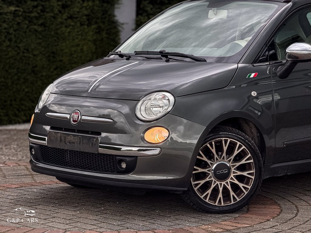FIAT 500 Lounge/1.2 Benzine/Panorama/Airco/Elektr. ruiten/, Autos, Fiat, Achat, Entreprise, Boîte manuelle, Entretenue par le concessionnaire
