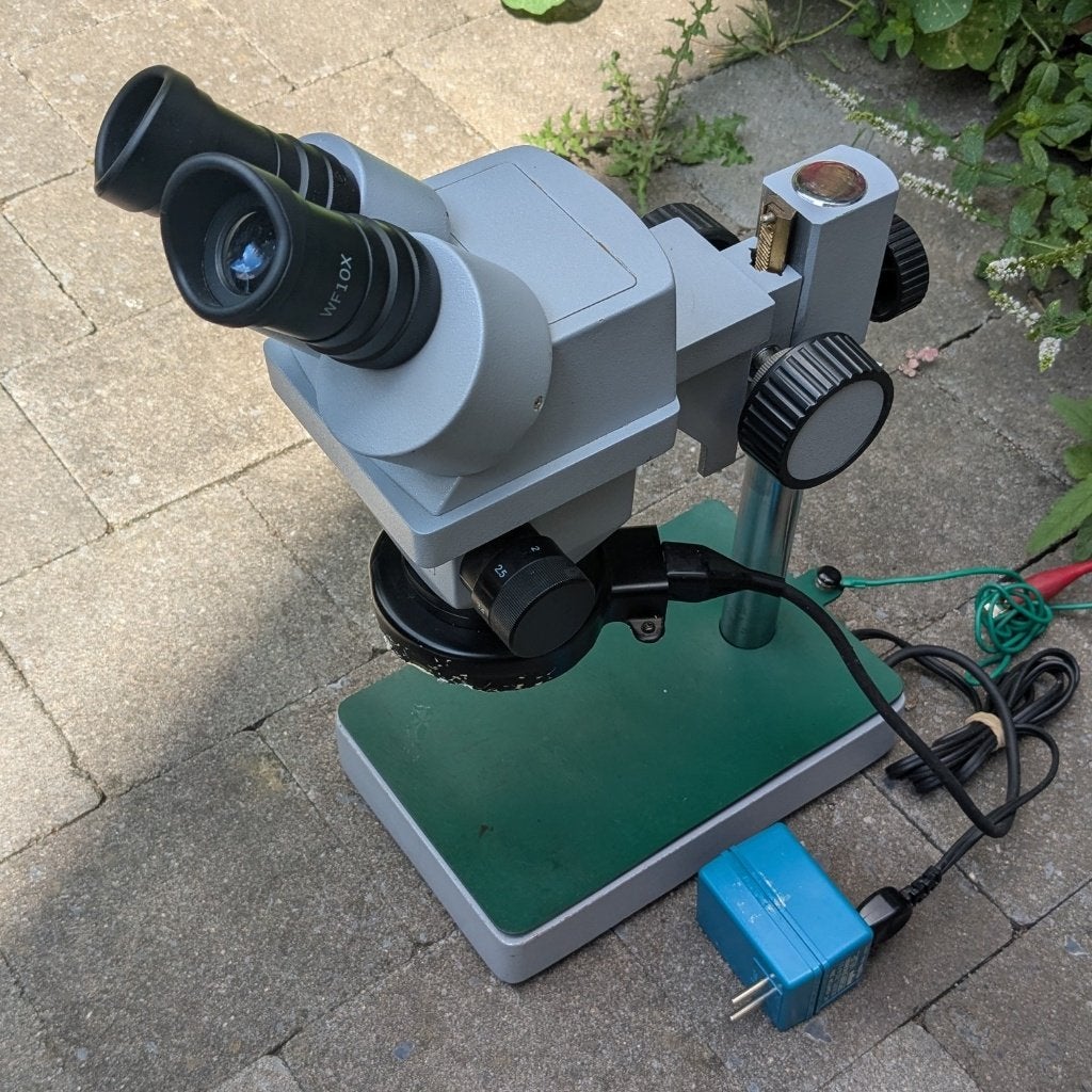 Microscope binoculaire Hozan L40, Enlèvement ou Envoi, Utilisé, Moins de 400x, Microscope Stéréo