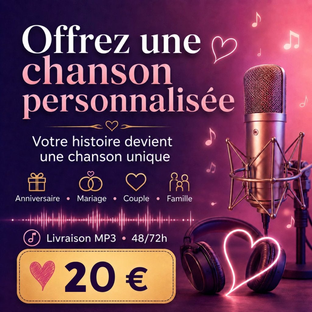 Chanson personnalisée sur mesure — cadeau original, Artiste solo