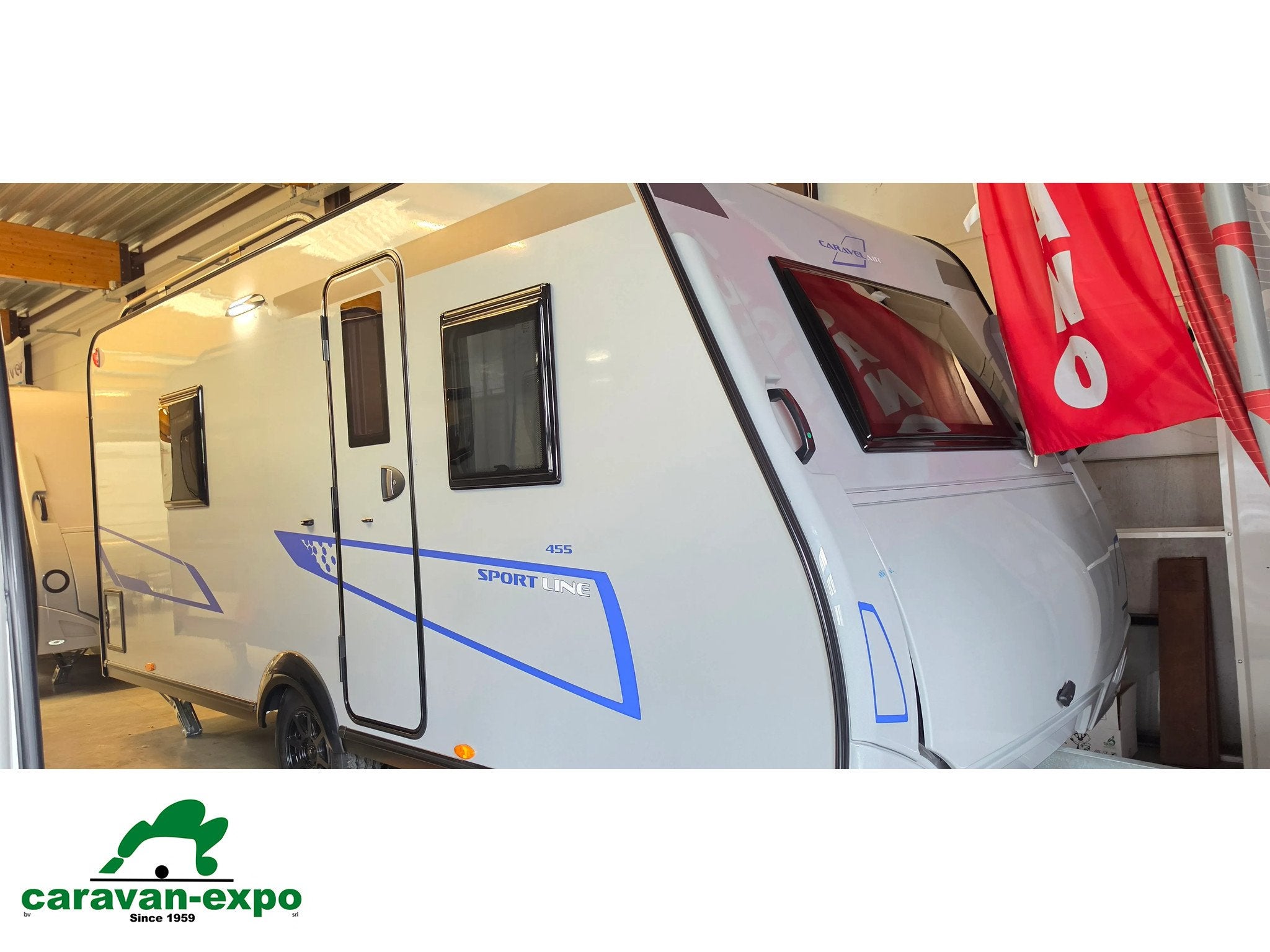 CARAVELAIR 455 SPORT LINE, Jusqu'à 4, Entreprise, 5 à 6 mètres, Caravelair