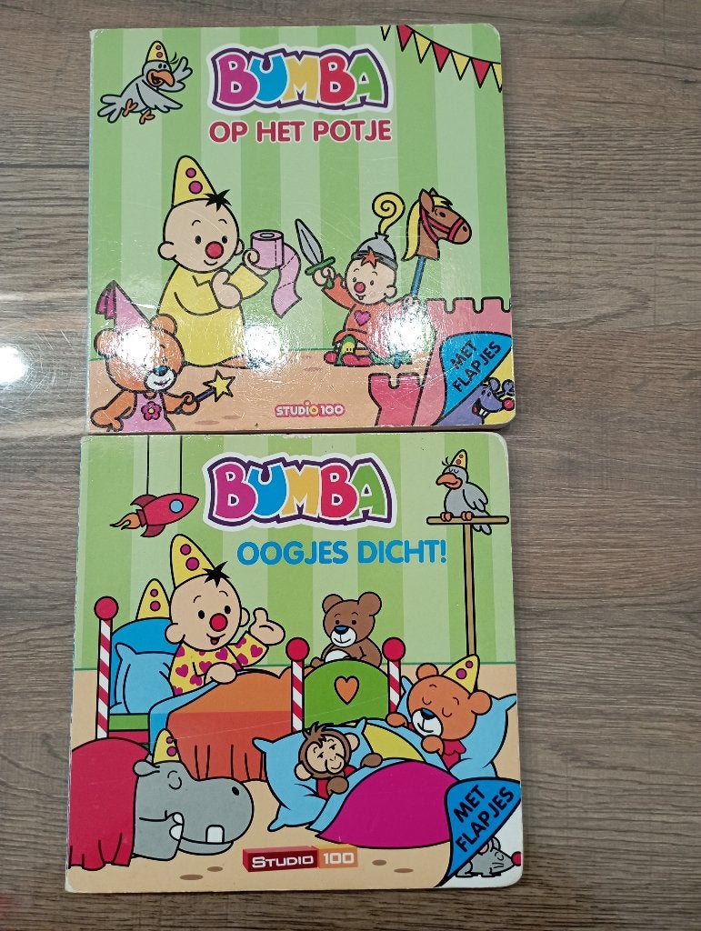 2 kartonnen bumba boekjes, Ophalen of Verzenden, Gelezen, 1 tot 2 jaar