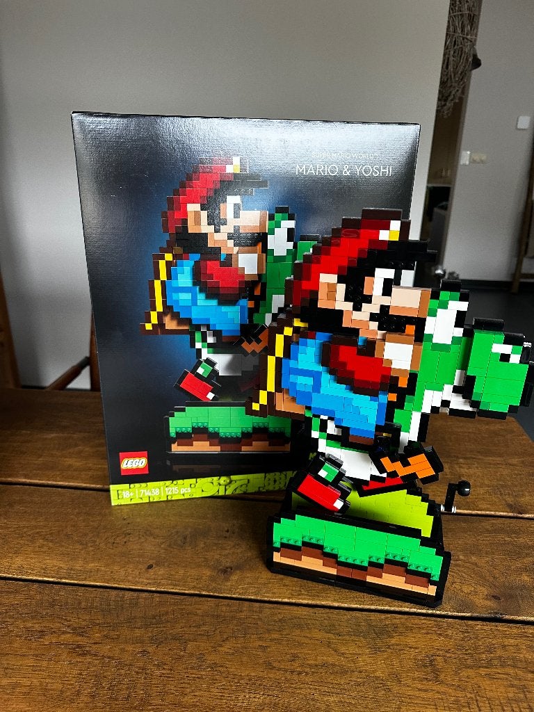 Lego 71438 Mario & Yoshi, Kinderen en Baby's, Ophalen of Verzenden, Zo goed als nieuw, Compleet, Lego