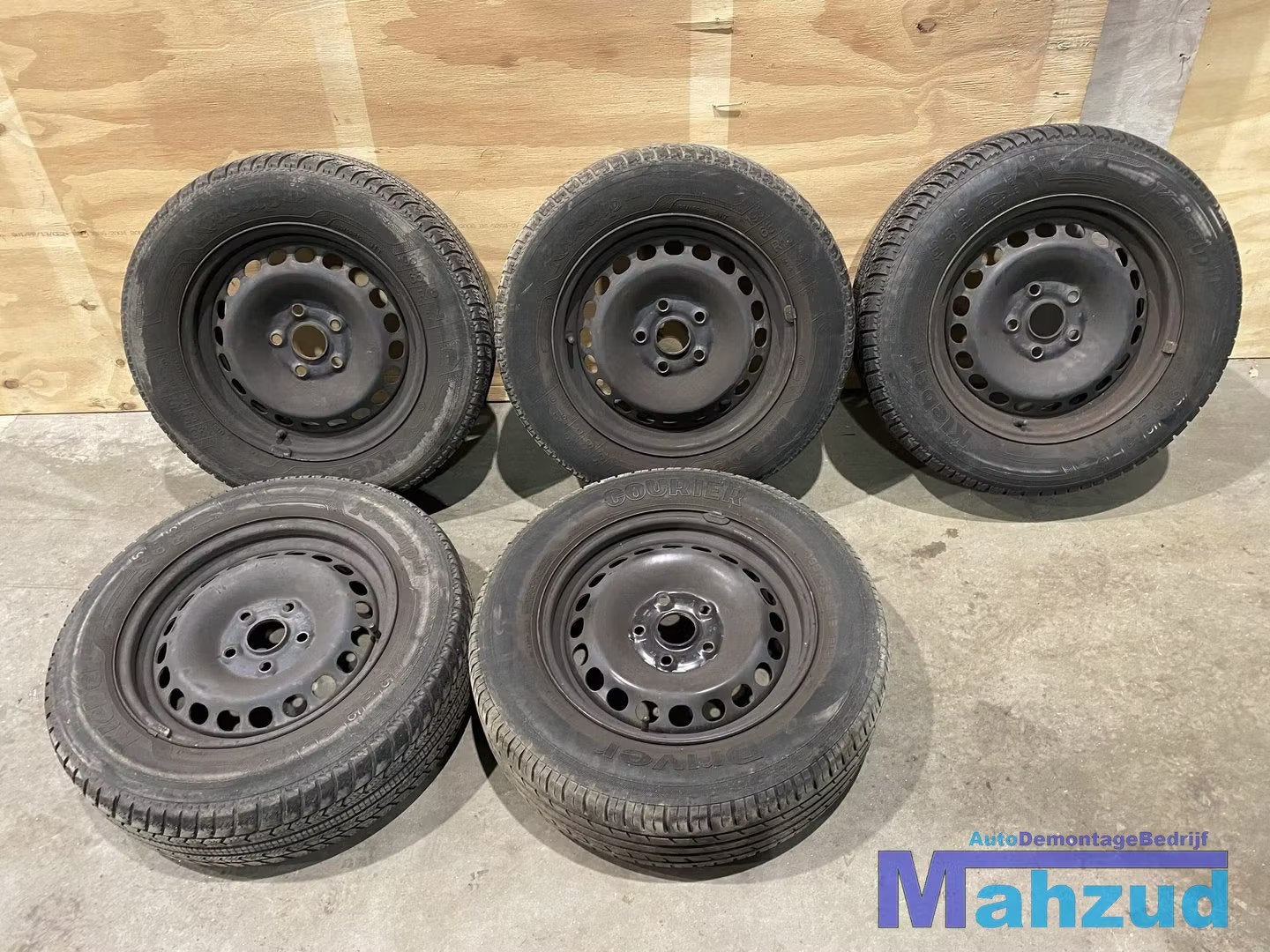 VW AUDI SEAT 5X112 Stalen velgen banden 15 inch reserveband, Gebruikt, Volkswagen, Volkswagen AG, Vw@volkswagen.de
