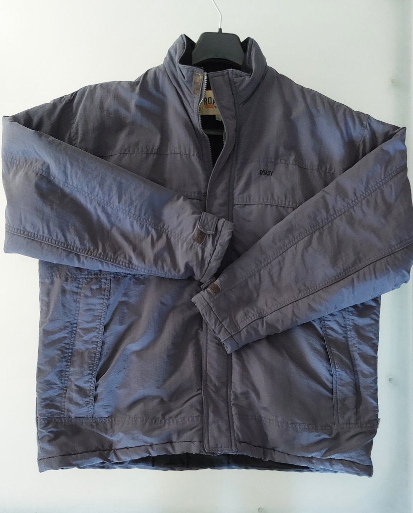 Grijze winterjas, Ophalen, Maat 56/58 (XL), Roady, Grijs