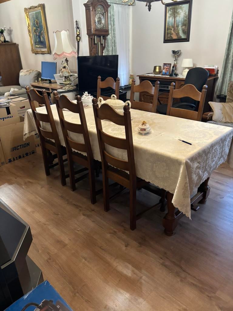 Te koop complete eetkamer, Ophalen, Gebruikt
