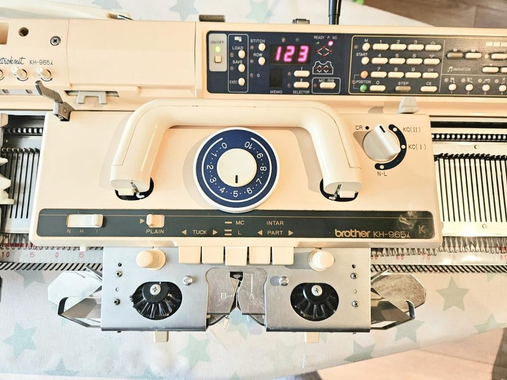 Breimachines Brother KH 965i +KR850, Ophalen