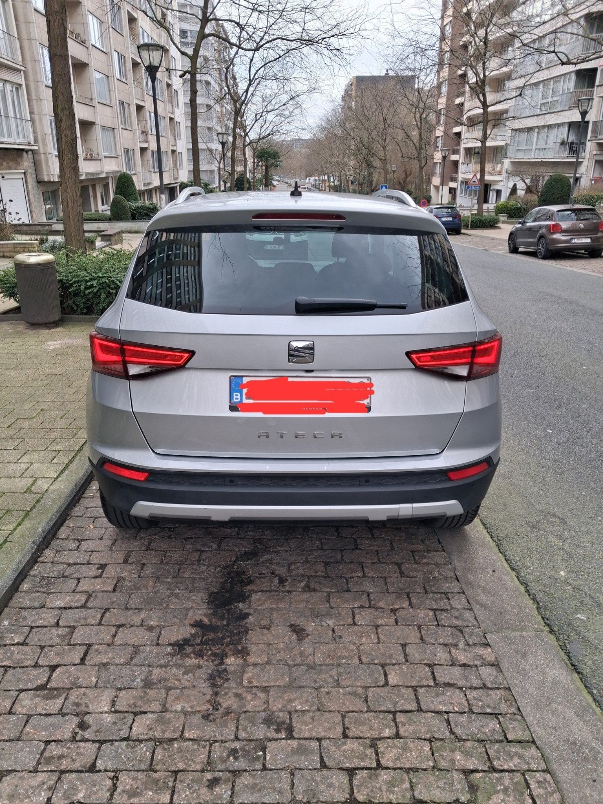 Vente Seat Ateca essence Euro6, Auto's, Automaat, Ateca, Bluetooth, Grijs