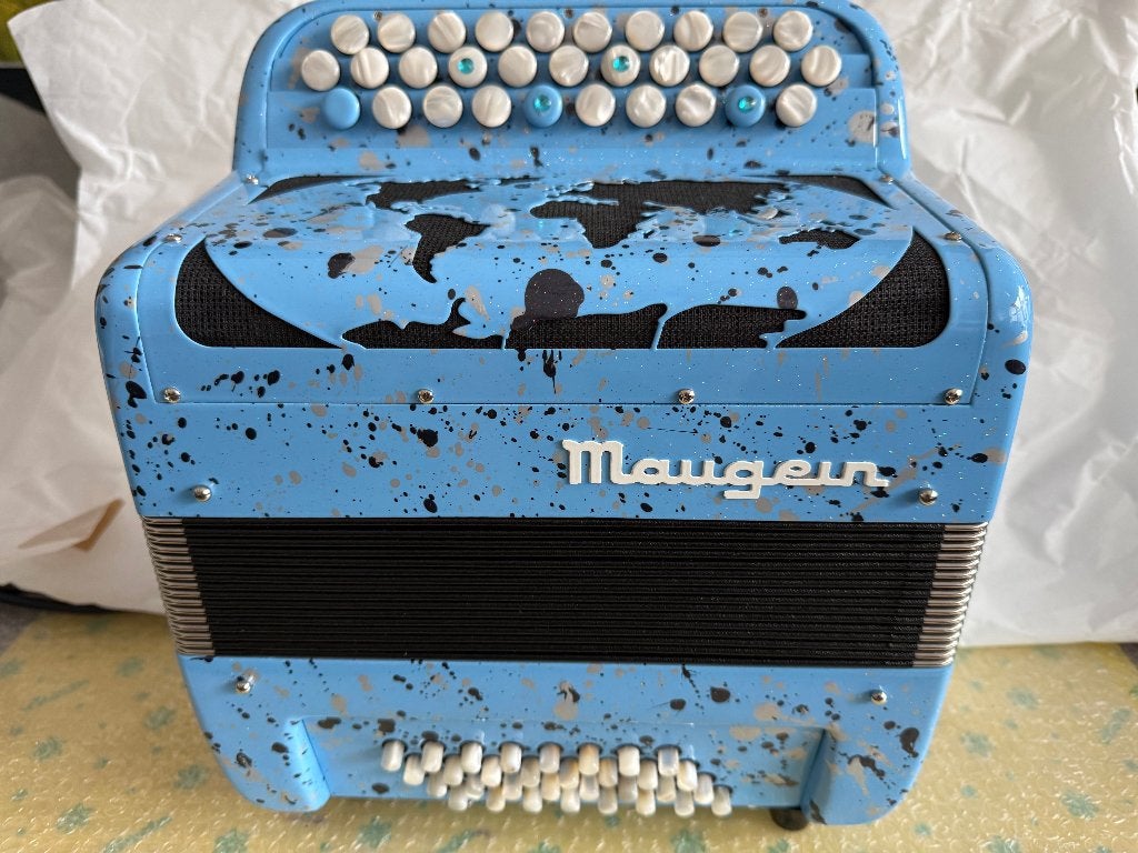 MARIONITO MAUGEIN knopaccordeon, Muziek en Instrumenten, Ophalen, Nieuw