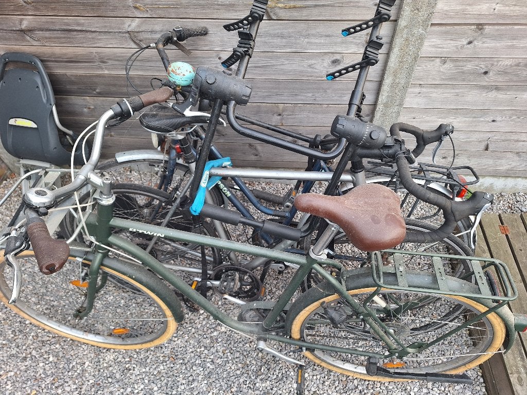 fiets voor onderdelen zonder zadel, Fietsen en Brommers, Ophalen, Frame, Gebruikt, Staal