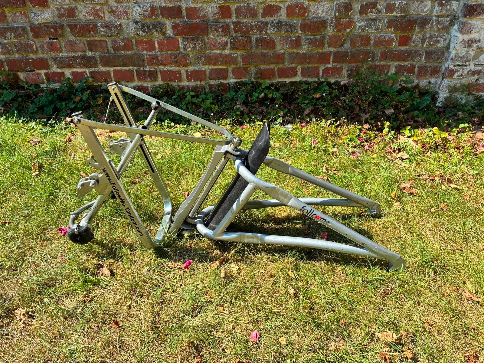Follow me, Fietsen en Brommers, Fietsaccessoires | Aanhangwagens en Karren, Ophalen, Gebruikt, Aanhangfiets, Opvouwbaar
