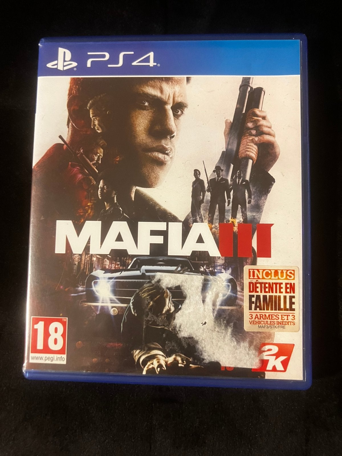 Mafia III Ps4 Ps5, Enlèvement, Aventure et Action, À partir de 18 ans