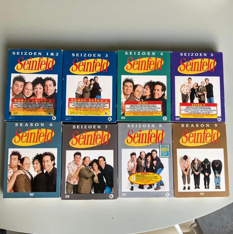 Seinfeld DVD Boxset - Seizoen 1 t/m 9, Cd's en Dvd's, Verzenden, Alle leeftijden, Boxset, Zo goed als nieuw