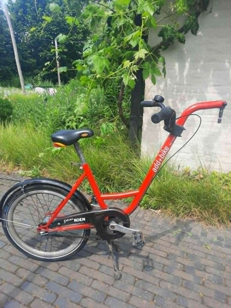 aanhangfiets Add+bike (by Roland), Fietsen en Brommers, Ophalen, Gebruikt, Aanhangfiets