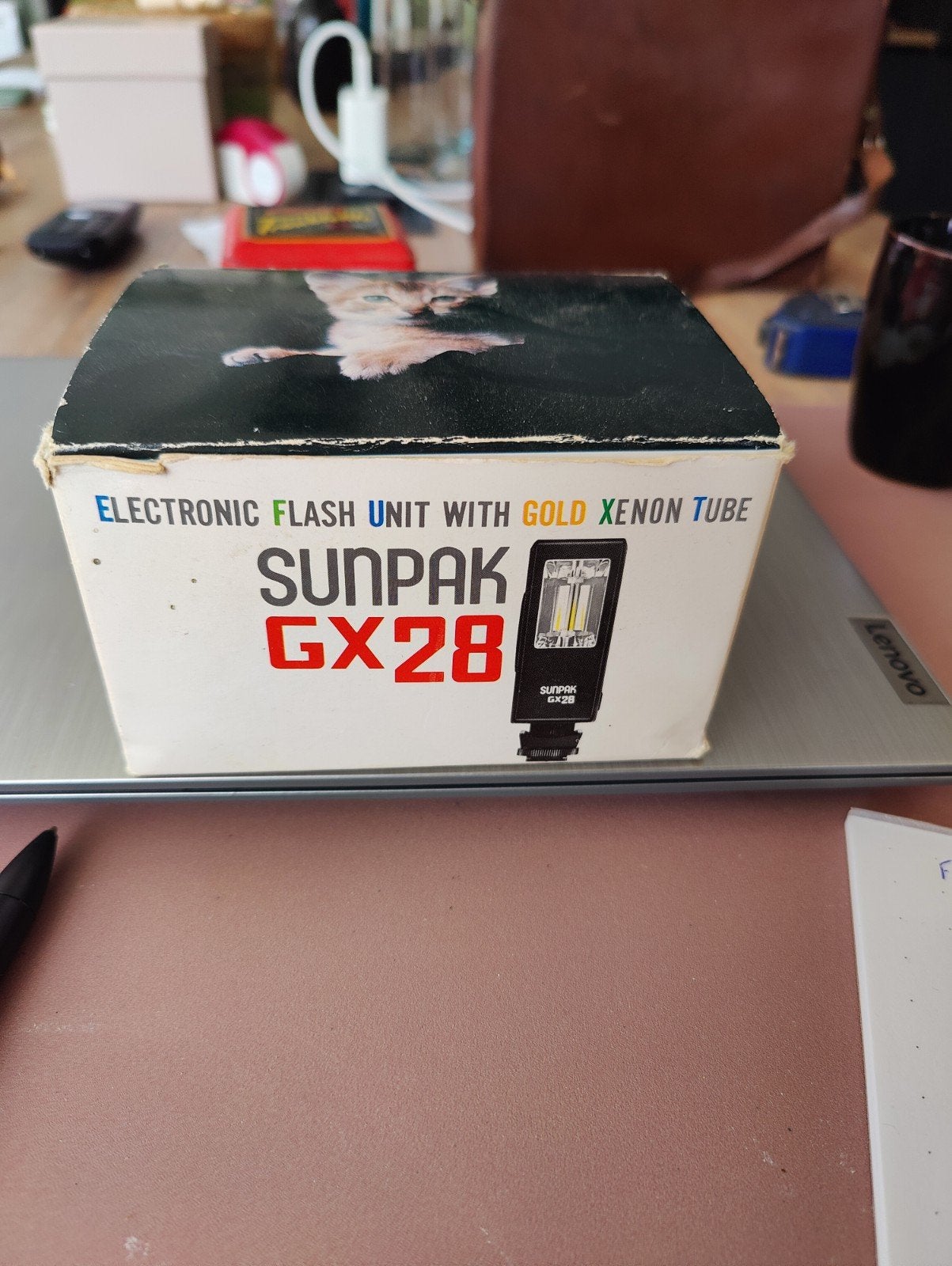 Sunpak GX28 elektronische flitser, Ophalen of Verzenden