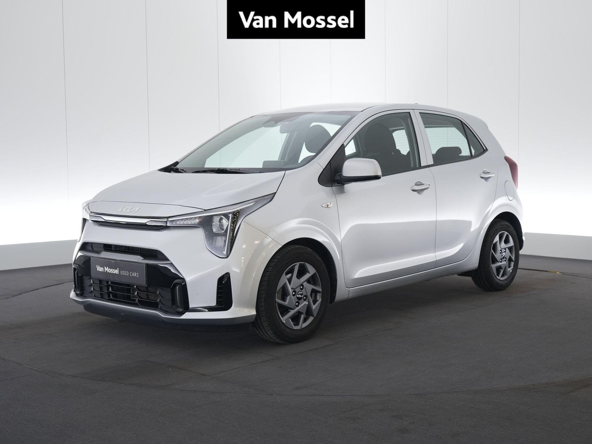KIA Picanto 1.0 GDI ISG 63 AMT Pulse, Stof, Gebruikt, Zwart, 46 kW