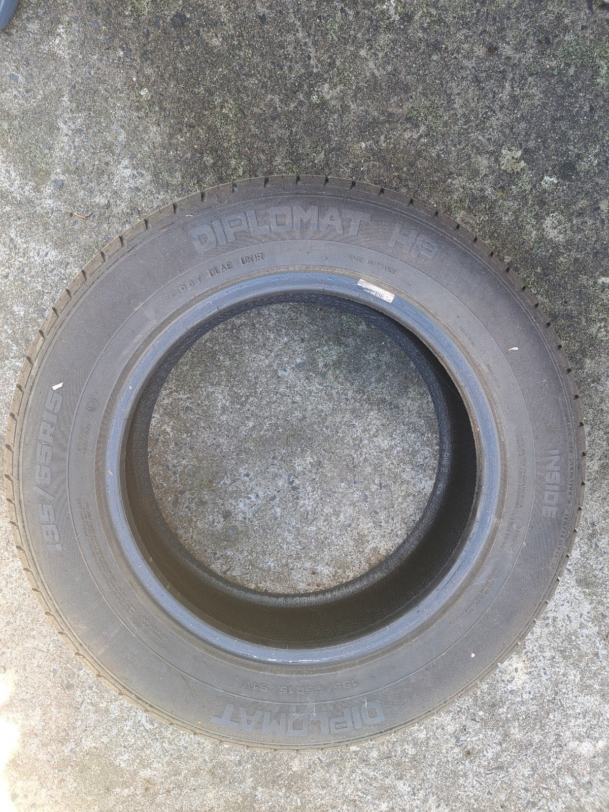 Pneu occasion Diplomat HP 195/65 R 15  91 V, Enlèvement
