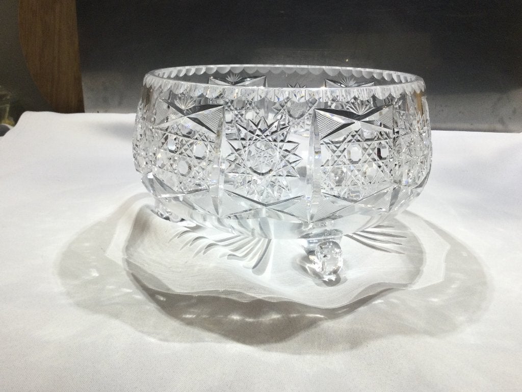 Schaal in kristal Nachtmann. 127/BE., Antiek en Kunst, Ophalen of Verzenden