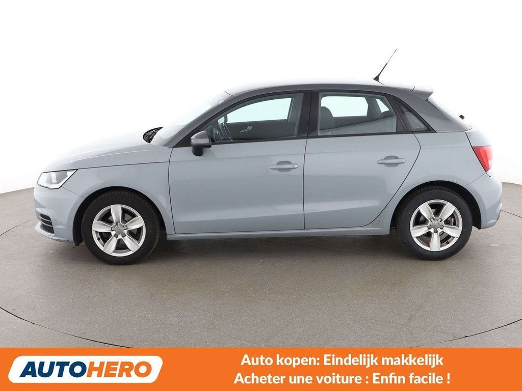 Audi A1 1.0 TFSI (bj 2017, automaat), Auto's, Stof, Zwart, 5 zetels, 5 deurs