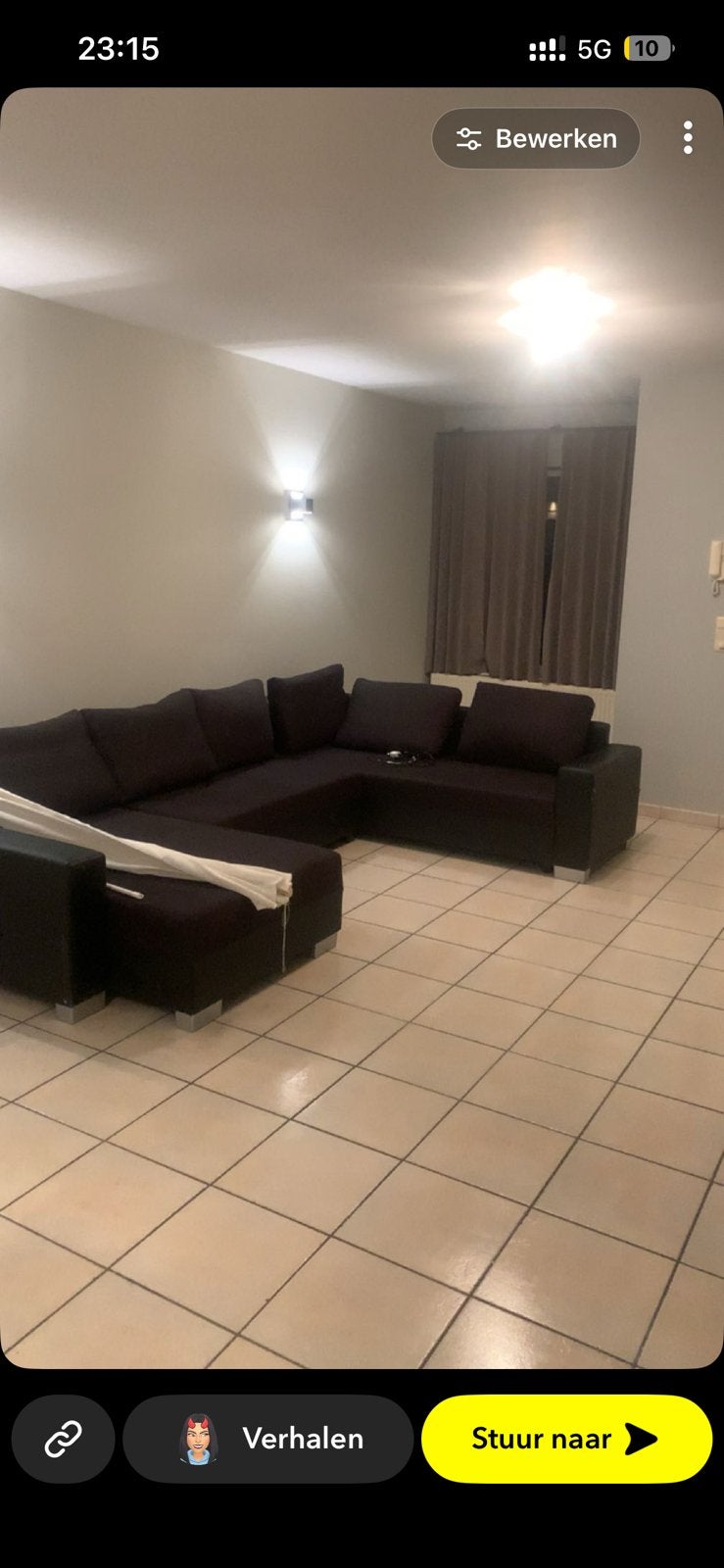 Gratis hoeksalon, Huis en Inrichting, Ophalen, Zo goed als nieuw